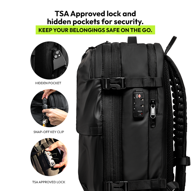 Filipp Ramus™ MetroVault – Expandable Compression Backpack